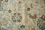 9x12 Vintage Distressed Tabriz Carpet
