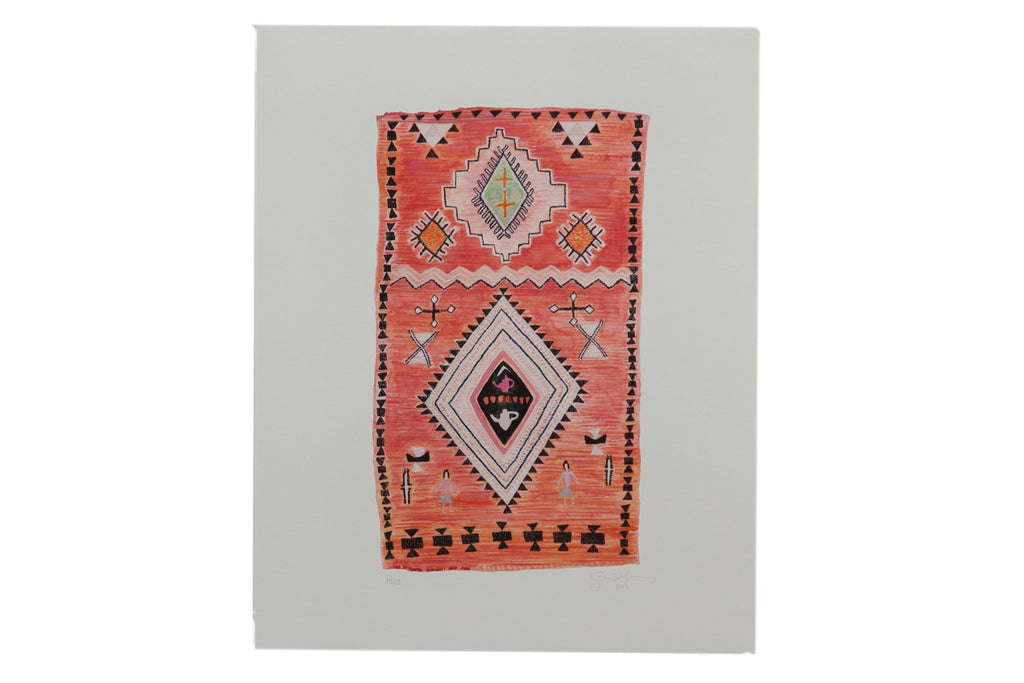 Sarah Martinez Vintage Rug Limited Edition Print