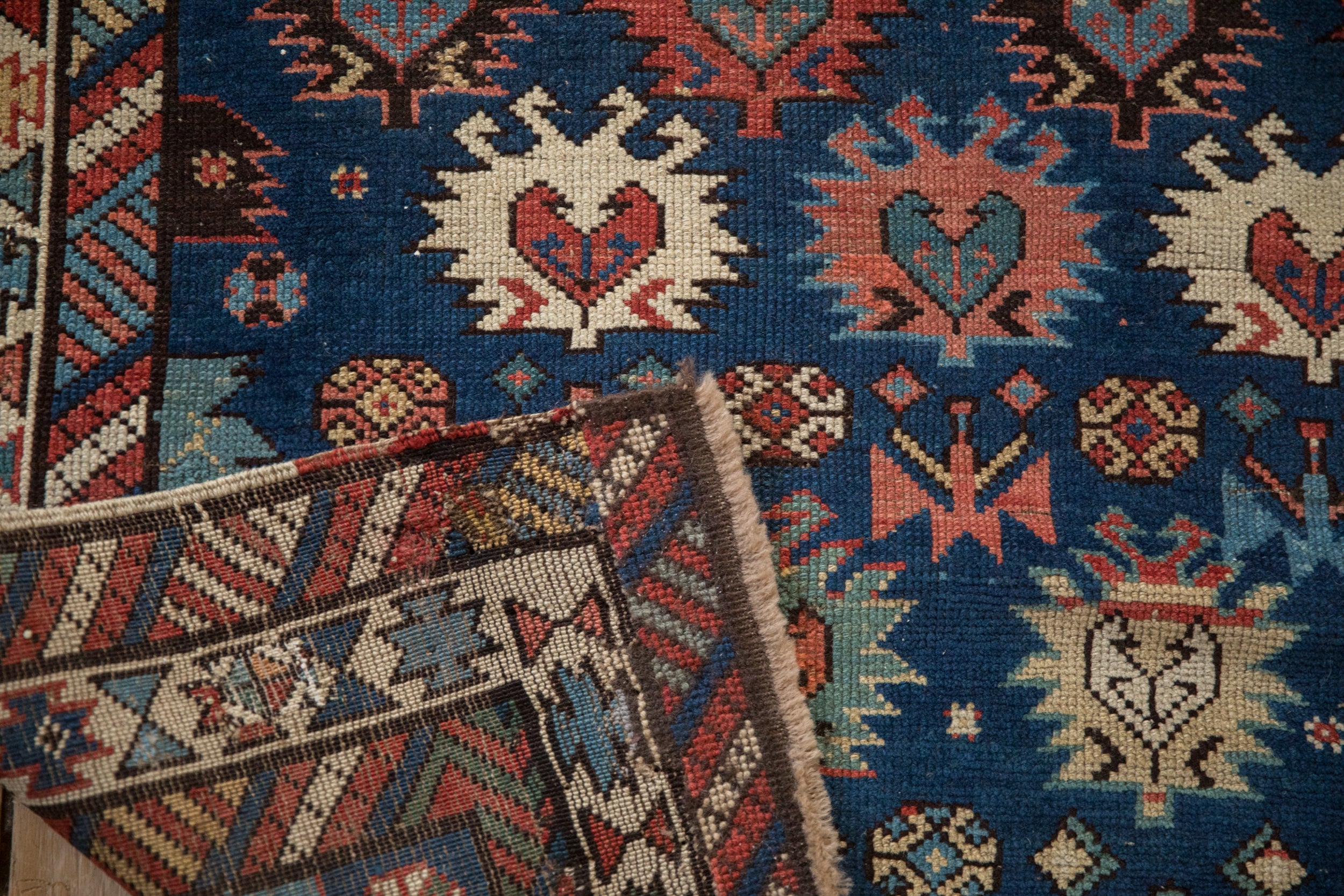 3.5x5.5 Antique Caucasian Rug