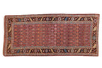 4.5x10.5 Antique Kurdish Rug Runner