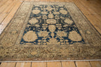 4.5x6.5 Vintage Fine Tea Washed Malayer Rug