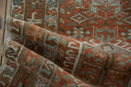2.5x14 Vintage Fine Distressed Karaja Rug Runner