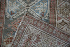 3.5x15.5 Vintage Distressed Hamadan Rug Runner