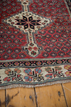 3x10.5 Vintage Kurdish Rug Runner