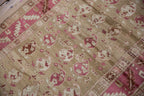 3.5x10 Vintage Distressed Karabagh Rug Runner