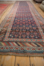 3.5x14.5 Vintage Kurdish Rug Runner