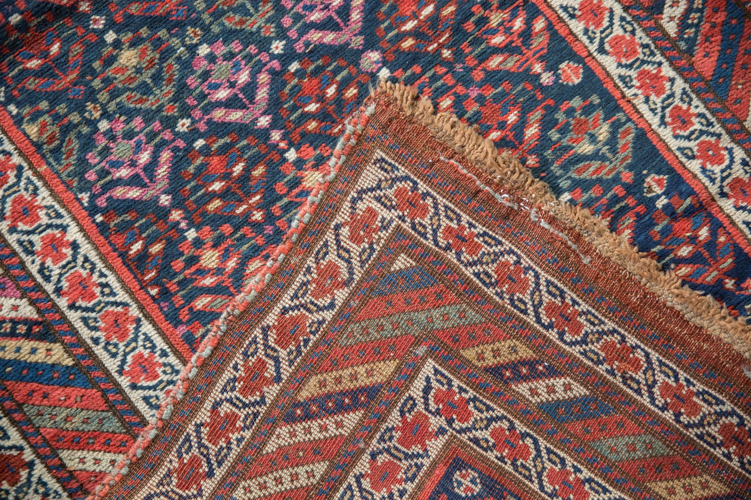 3.5x14.5 Vintage Kurdish Rug Runner