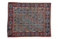 3.5x4.5 Antique Afshar Square Rug