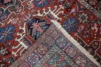 3.5x4.5 Vintage Karaja Square Rug
