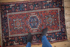3x4.5 Vintage Karaja Rug