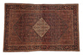 4x6.5 Antique Farahan Sarouk Rug