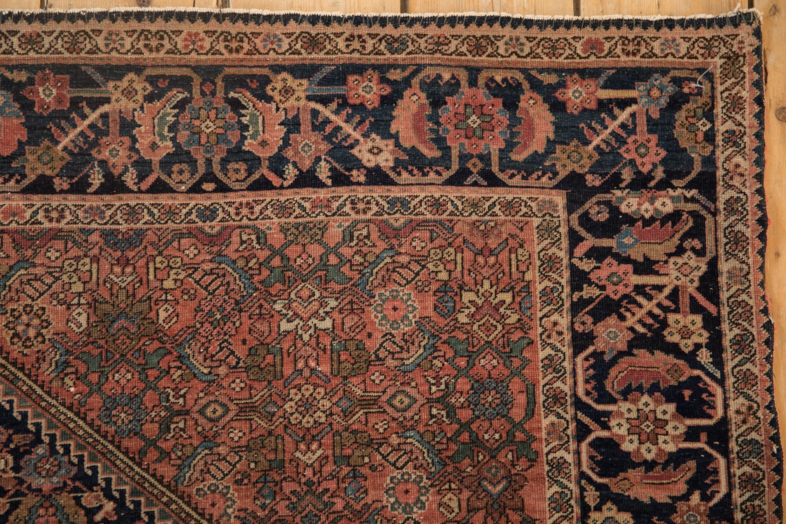 4x6.5 Antique Farahan Sarouk Rug