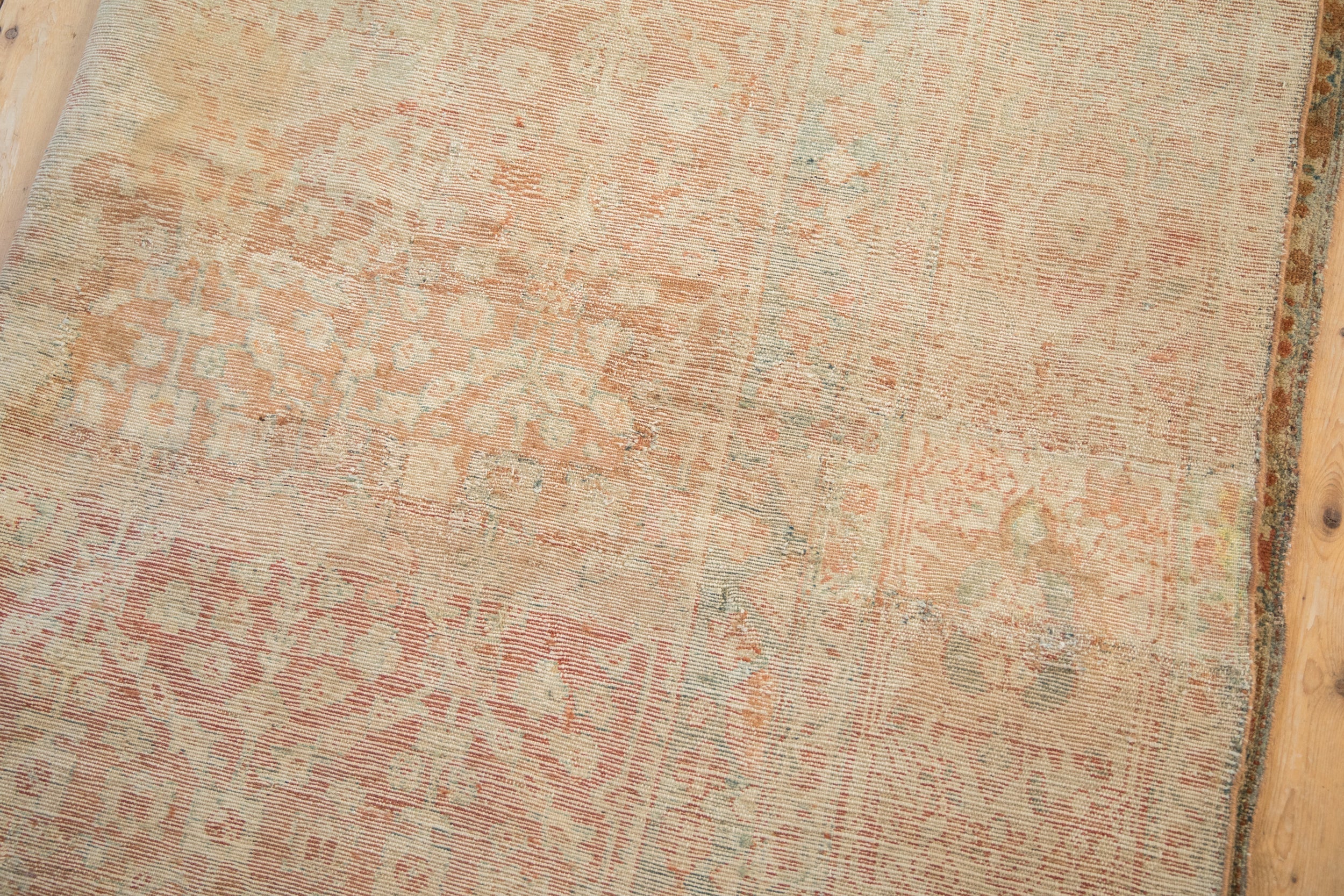 7x16.5 Vintage Fine Distressed Malayer Carpet