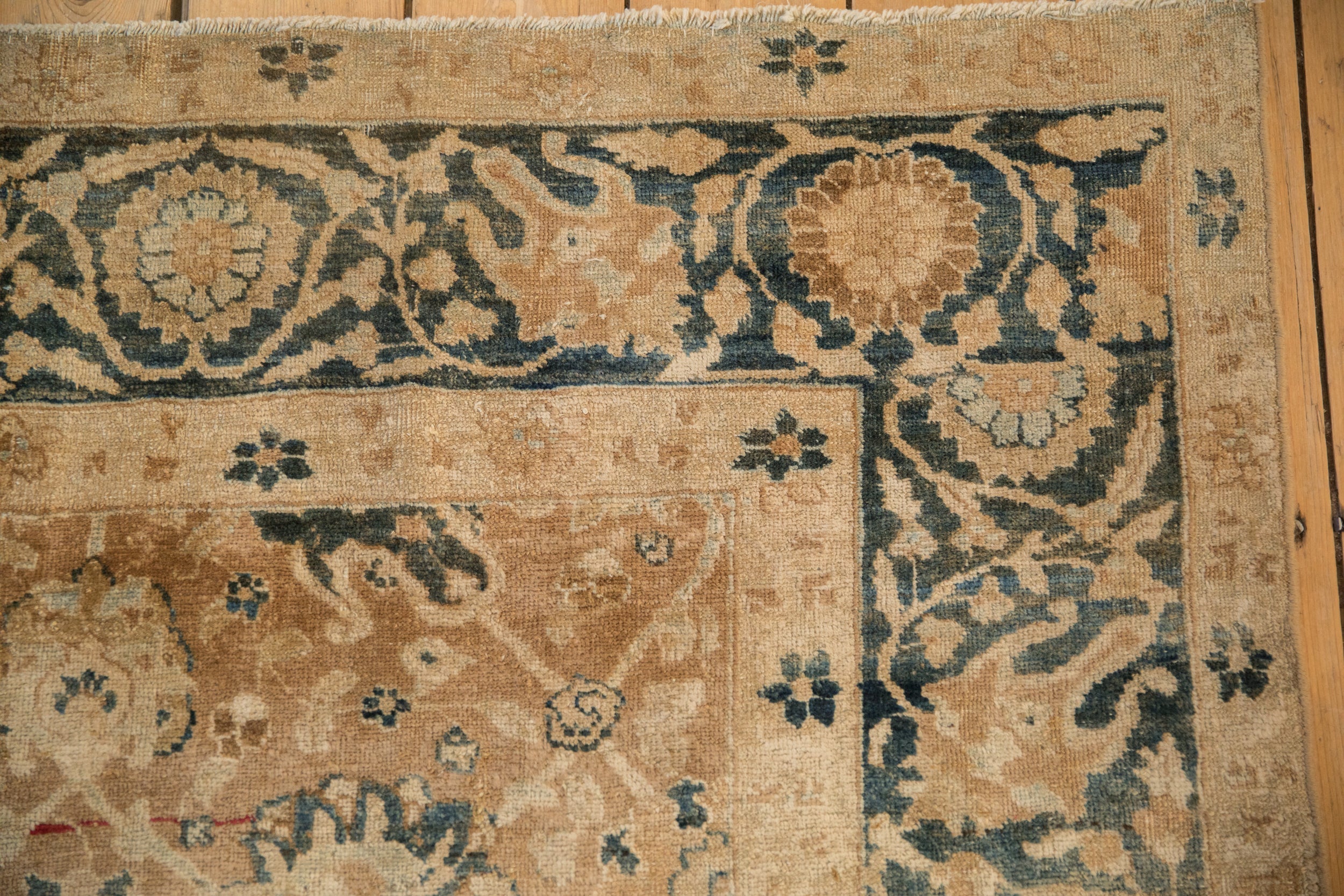7x11 Antique Distressed Gold Wash Khoy Carpet