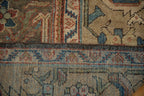 7x10.5 Vintage Distressed Mahal Carpet