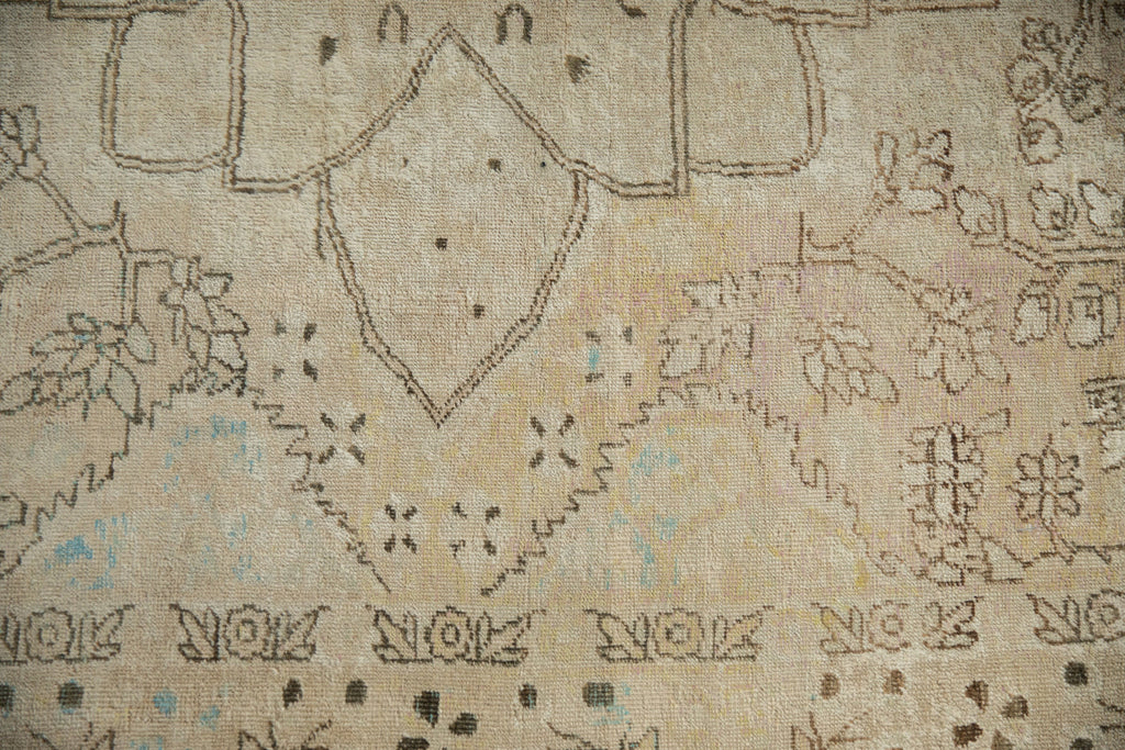 8x11 Antique Distressed Kerman Carpet