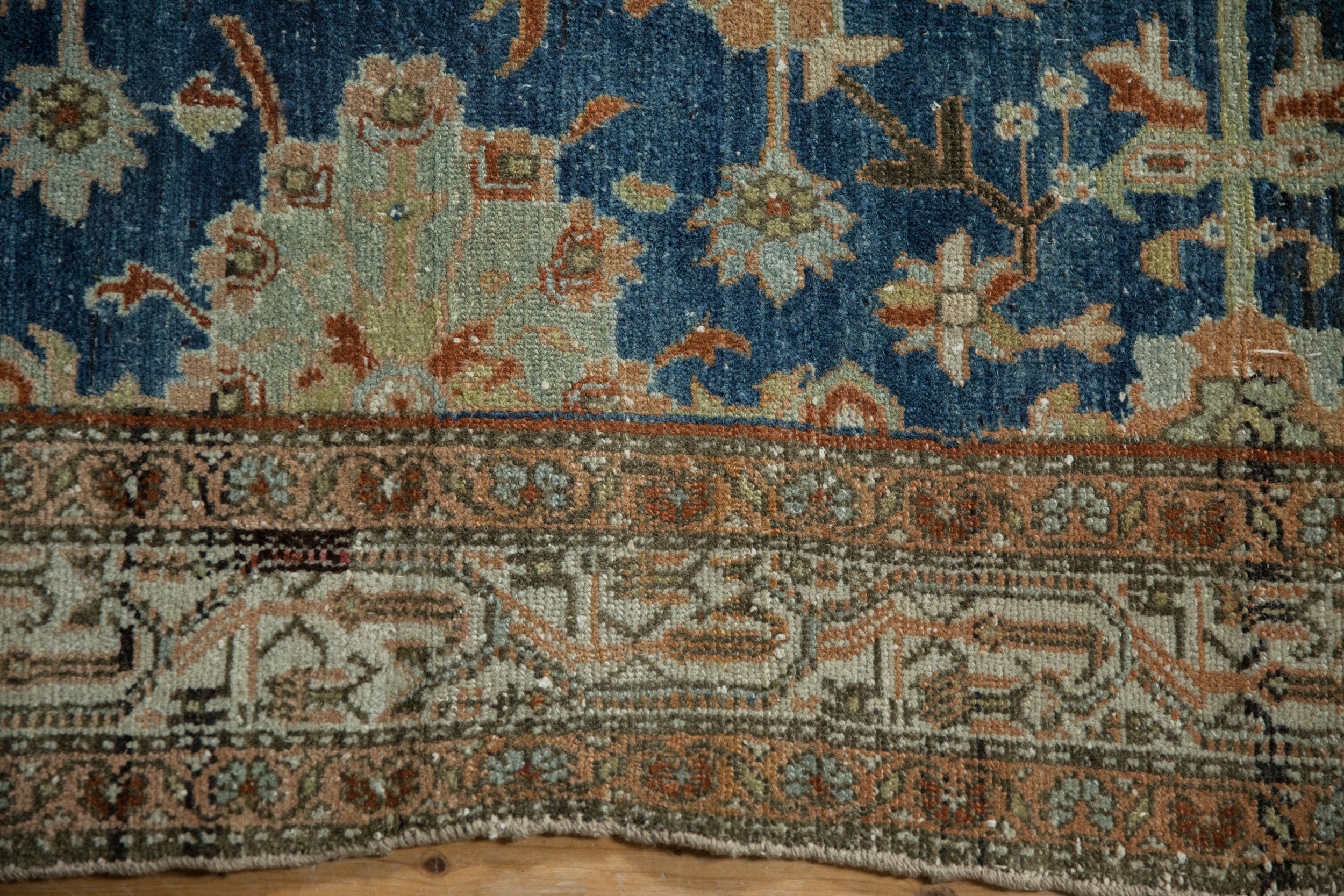 4.5x6.5 Vintage Distressed Hamadan Rug