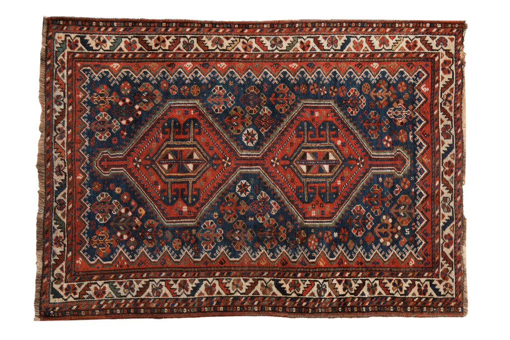3.5x5.5 Antique Afshar Rug