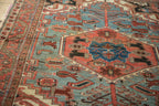 4.5x6 Vintage Heriz Rug