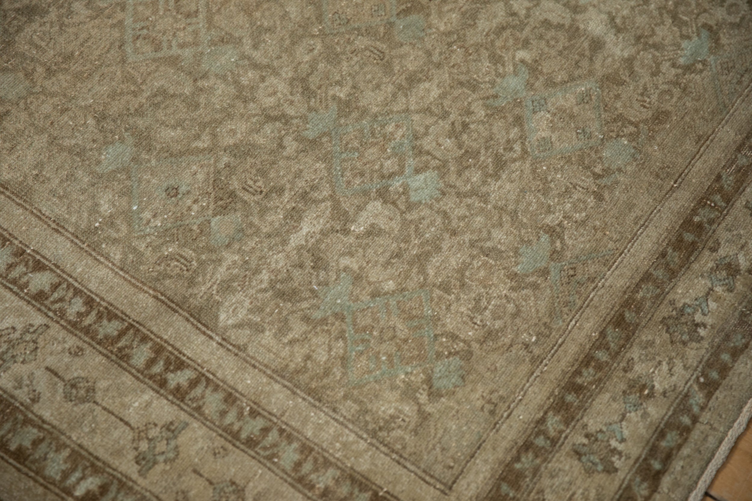 4x6.5 Antique Distressed Malayer Rug