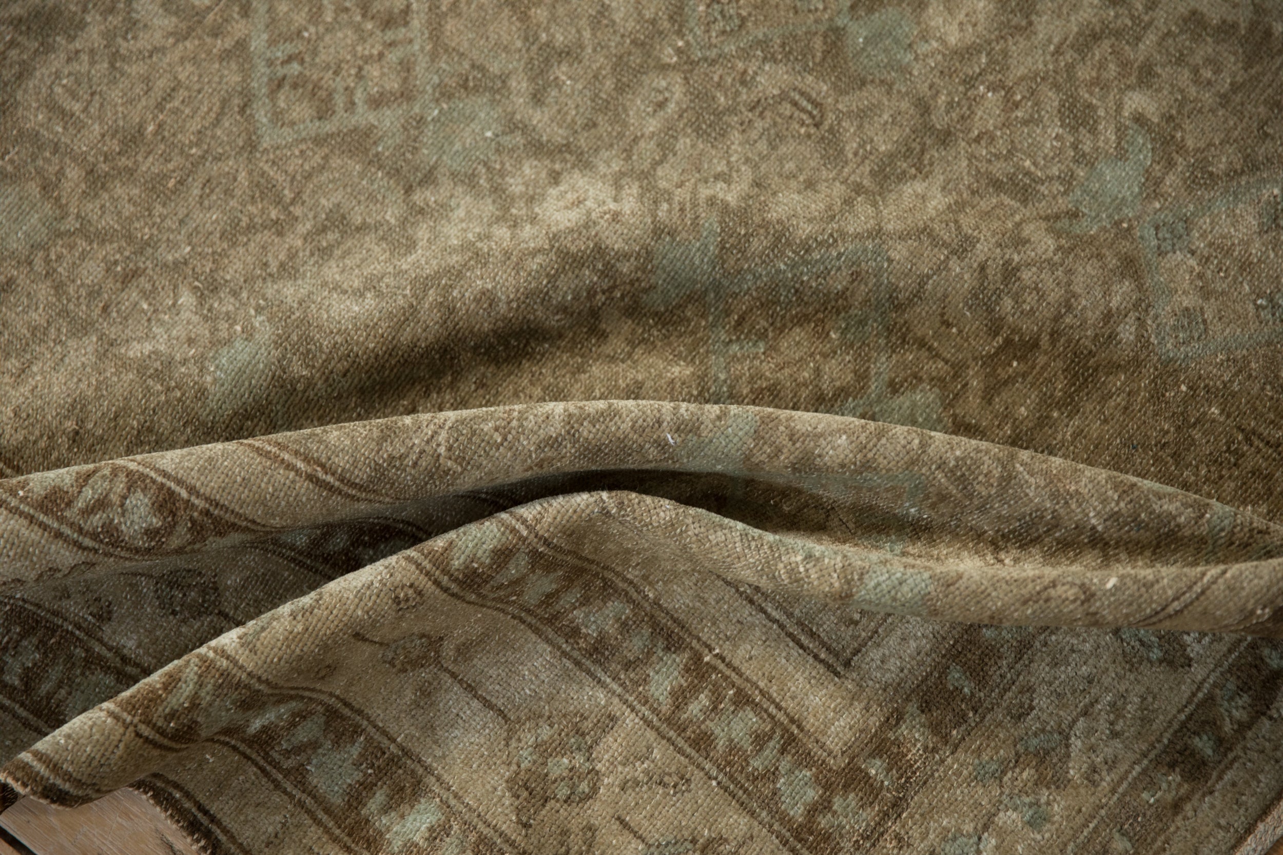 4x6.5 Antique Distressed Malayer Rug