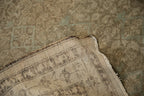 4x6.5 Antique Distressed Malayer Rug