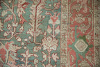 8x10.5 Vintage Distressed Karaja Carpet