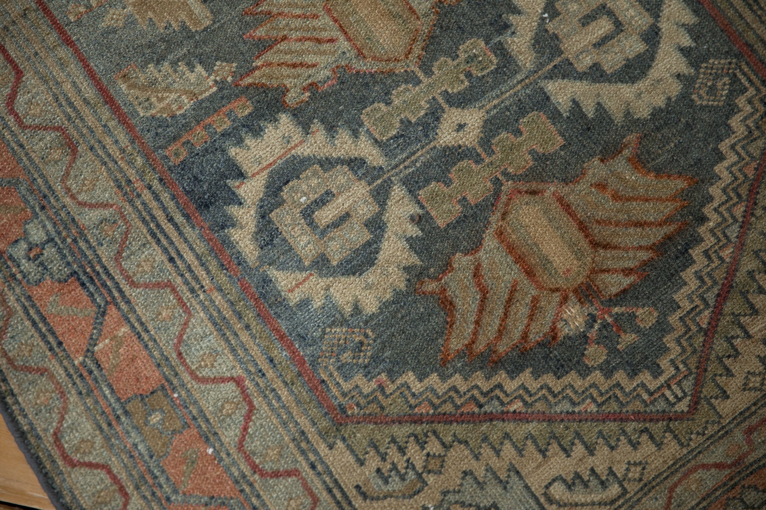 3x16 Vintage Distressed Malayer Rug Runner