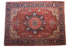 10x14 Vintage Heriz Carpet