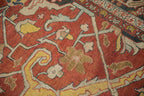 11.5x16.5 Antique Heriz Carpet