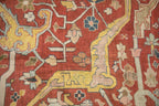 11.5x16.5 Antique Heriz Carpet