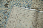 9x12.5 Vintage Distressed Tabriz Carpet