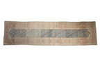 3x12.5 Vintage Distressed Malayer Rug Runner