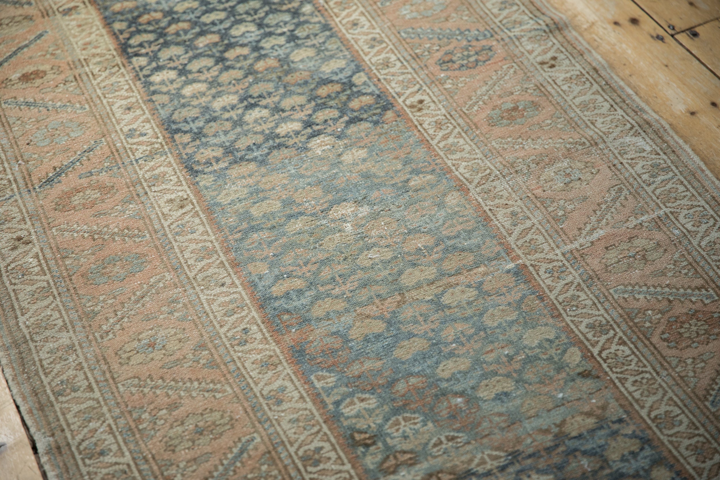3x12.5 Vintage Distressed Malayer Rug Runner
