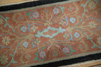 1.5x3.5 Antique Sampler Nichols Art Deco Rug Mat Runner