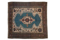5x5 Vintage Bakshaish Square Rug