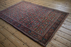 4.5x7 Vintage Sarouk Rug