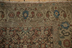 4.5x10 Antique Tea Washed Malayer Rug Runner