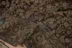 4.5x10 Antique Tea Washed Malayer Rug Runner