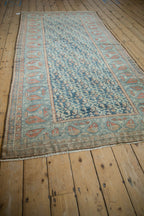 4.5x9 Vintage Fine Distressed Malayer Rug Runner