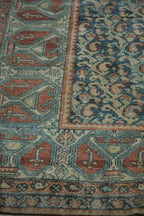 4.5x9 Vintage Fine Distressed Malayer Rug Runner