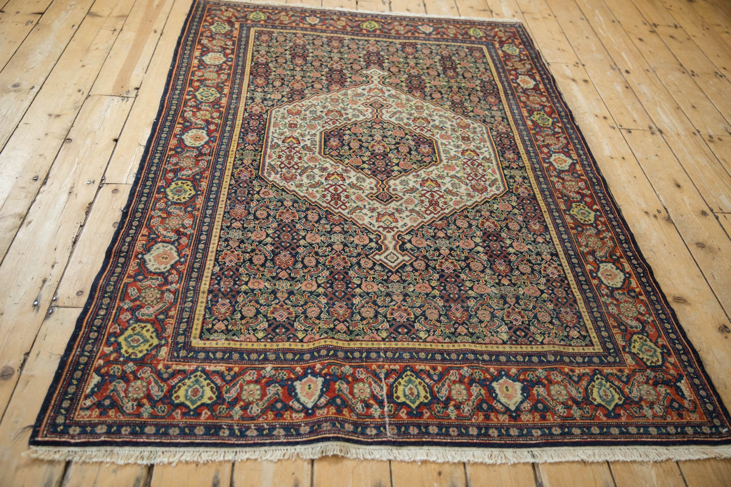 4.5x6 Vintage Senneh Rug