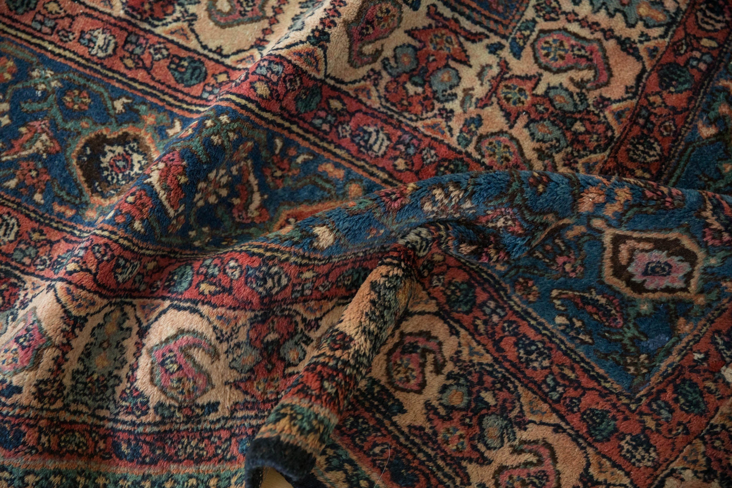 11.5x17 Vintage Bibikabad Carpet