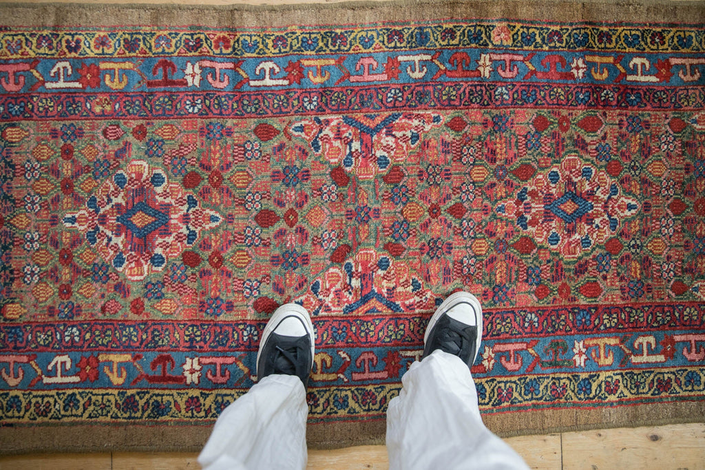 3x12.5 Antique Camel Hair Serab Rug Runner