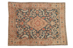 4.5x6 Vintage Distressed Tabriz Rug