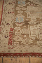 4x9.5 Antique Distressed Caucasian Rug Runner