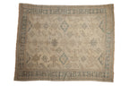 7.5x9.5 Vintage Distressed Oushak Carpet