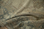 7.5x9.5 Vintage Distressed Oushak Carpet