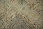 7.5x9.5 Vintage Distressed Oushak Carpet