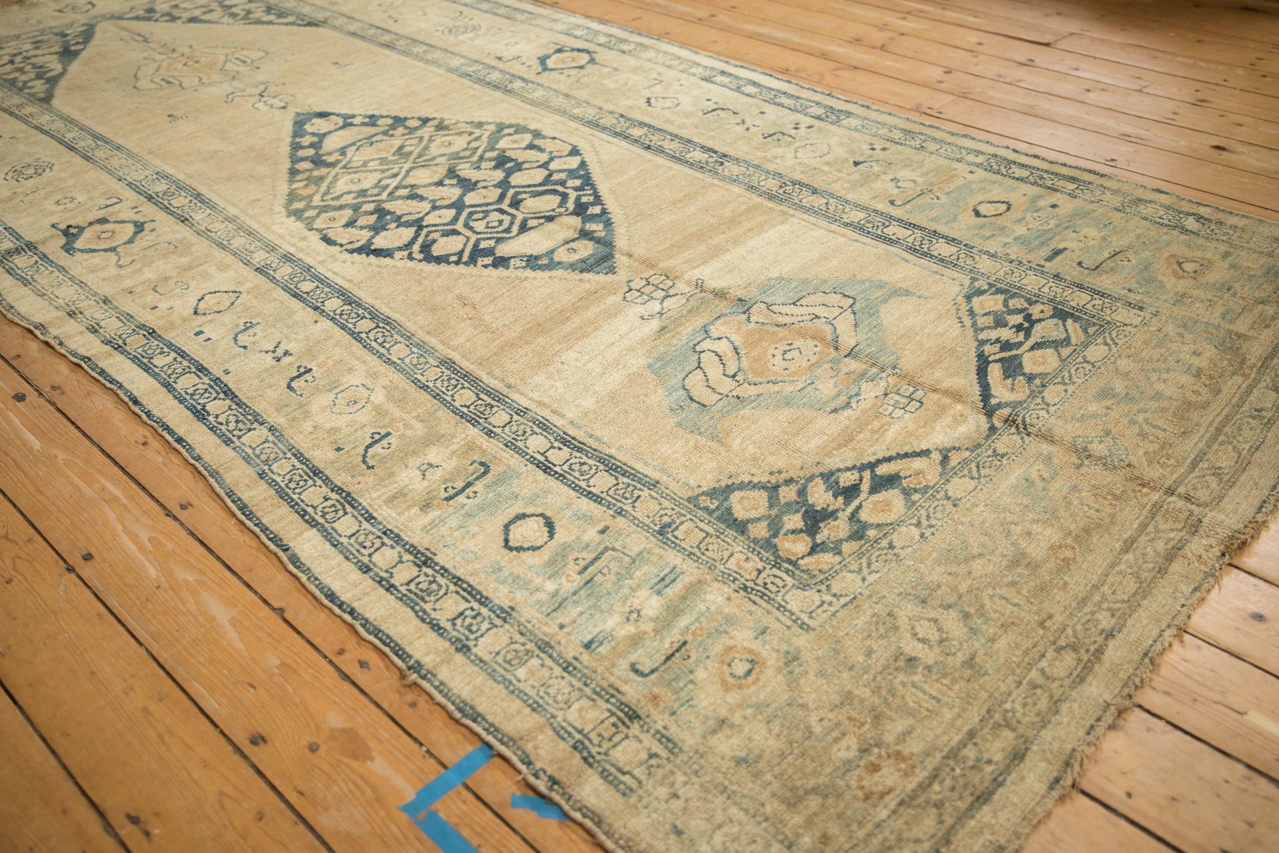 6x12 Antique Distressed Kurdish Rug Runner
